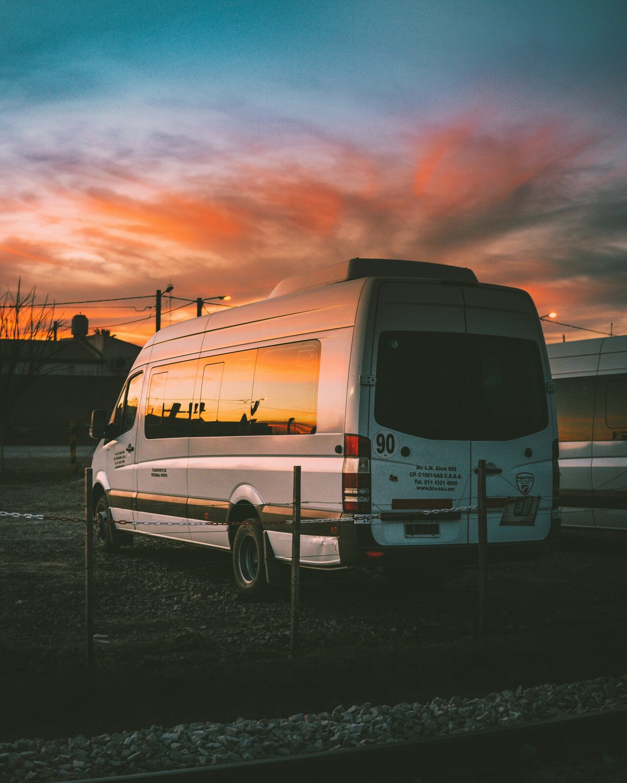 A comfortable air-conditioned passenger van, the kind used on City 2 Ocean tours.